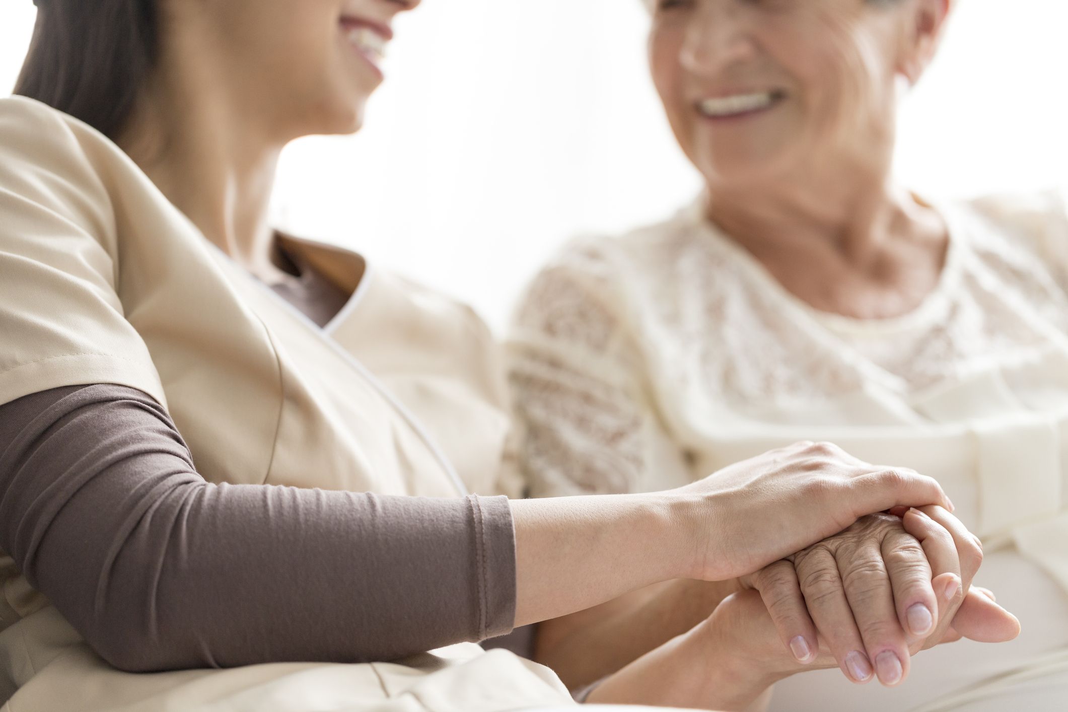 A Community Care Rx pharmacist preparing medications for a long-term care resident